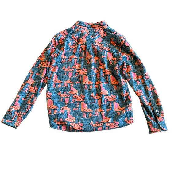 Chubbies Cloud-10 Overshirt The Funky Spore Button-Down Flannel Shirt Medium Men - Picture 6 of 11